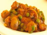 Pea And Mushroom Curry