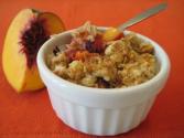 Peach Crumble For Kids