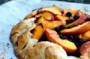 Peach And Blueberry Galette