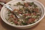 Peach Veggie Salsa