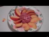 Peaches In Macadamia Plum Cream 