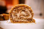 Peachy Cake Roll   