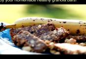 Granola Bars With Peanut Butter And Banana