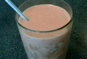 Peanut Butter 'strawberry' Smoothie
