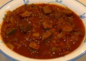 Texas Style Smoked Steak Chili
