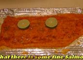 Atlantic Salmon With Spicy Chipotle Lime Sauce
