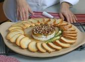 Tangy Pepper Pecan Brie