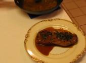 Pan-fried Peppercorn Steak With Bourbon Sauce