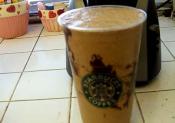 Homemade Peppermint Mocha Frappuccino