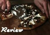 Baked Pesto Pancetta Pepper Pizza