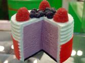 Creme De Menthe Ice Cream Cake