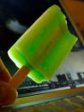 Quick Orange Yogurt Pops