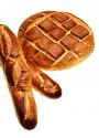 Bread Dough Cornucopia