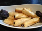 Date And Walnut Stuffed Phyllo Rolls