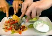 Minced Turkey Burger With Salsa And Guacamole
