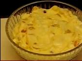 Tropical  Fruit Salad With Pineapple Cloud 