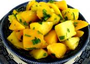 Cantaloupe, Pineapple And Mango Salad