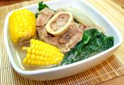 Pinoy Boiled Veal Shanks In Beef Broth