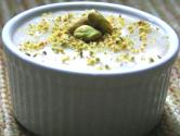 Pistachio Phirni - Pistachio Rice Pudding 