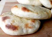 Fluffy Homemade Pita Bread