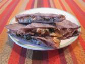 Kale Pizza Quesadilla