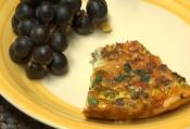 Southwestern Pizza Quiche With Green Chilies
