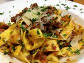 Lamb Ragout Over Pappardelle Pasta