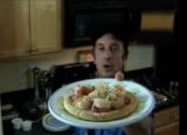 Poached Shrimp Pizza For Dinner