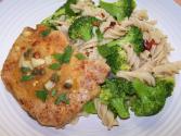 Pork Piccata With Lemon Broccoli Pasta