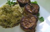 Chef's Special Pork Tenderloin Medallions With Black Berry Brandy Sauce