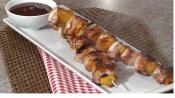 Pork Tenderloin Skewers With Honey Barbecue Sauce