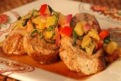 Pork Tenderloin With Warm Pineapple Salsa