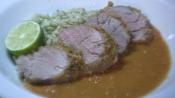 Crusted Pork In Bloody Mary Sauce With Spatzle