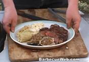 Barbecued Porterhouse Steak