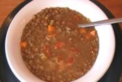 Post Holiday Lentil Soup