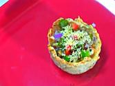 Aloo Tokri Chaat - Stuffed Potato Baskets - Part 2