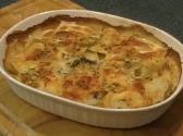 Potato And Carrot Puree Au Gratin