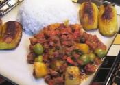 Corn Beef Puerto Rico Special