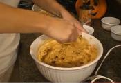 Pumpkin Cake With Cream Cheese Icing Part 1 - Making The Batter