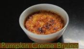 Pumpkin Creme Brulee