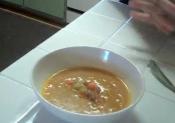 Pumpkin And Acorn Squash Soup 