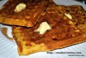 Light And Healthy Pumpkin And Orange Waffles