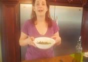 Quick And Easy raw collard Greens salad