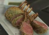 Rack Of Lamb With Pesto And Panko