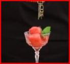 Radish And Strawberry Sorbet