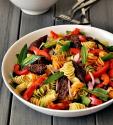 Rainbow Pepper Pasta Salad