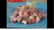 Raisin Raspberry Salad