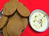 Rajgira Puri & Bhakri For Upvas - Gluten-free Amaranth Bread For Fasting