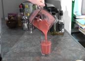 Raspberry Banana Cola Shake