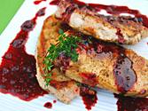 Pork Chops With Raspberry Sauce